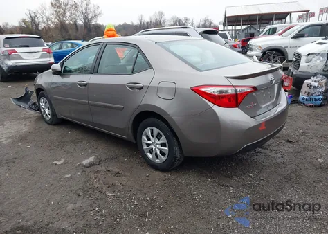 2014 Toyota Corolla Le Eco из США, поврежденный, VIN 2T1BPRHE3EC037968